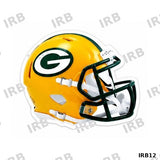 Football Helmet Resins Pack of 4, Football Craft Supplies, Sports Resin Embellishments, Wreath Bow Supplies, Football Party Favors