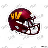 Football Helmet Resins Pack of 4, Football Craft Supplies, Sports Resin Embellishments, Wreath Bow Supplies, Football Party Favors
