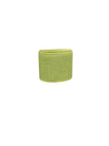 2.5 Inch Wired Solid Lime Green Ribbon on Canvas (sold in 10 yard roll)