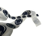 1.5 or 3 Inch Wide Penn State Lion On White Printed Grosgrain Hair Bow Ribbon (sold in 3 yard increments)