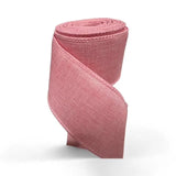 2.5 Inch Wired Solid Pink Ribbon on Canvas (sold in 10 yard roll)