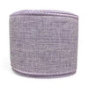 2.5 Inch Wired Solid Purple Ribbon on Canvas (sold in 10 yard roll)
