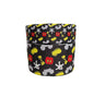 1.5 or 3 Inch Wide Spooky Mickey Mouse Collage on Black Grosgrain Hair Bow Ribbon (sold in 3 yard increments)
