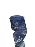 2.5 Inch Wired Titans Football Sports Team  Ribbon (sold in 10 yard roll)