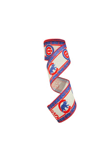 2.5" Wired Chicago Baseball Football Sports Team Ribbon