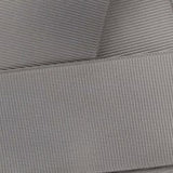 3 Inch Wide Solid Silver Grosgrain Ribbon (3 Yard Increments)