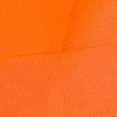 2 Yards of 3" Wide Neon Orange Solid Grosgrain Cheer Bow Ribbon