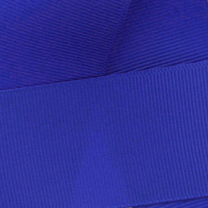 2 Yards of 3" Wide Royal Blue Solid Grosgrain Cheer Bow Ribbon