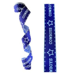 2.5" Wired America's Favorite Football Sports Team Ribbon