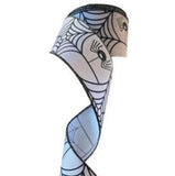 2.5 inch Wired Halloween Spider Web Ribbon (sold in 10 yard roll)