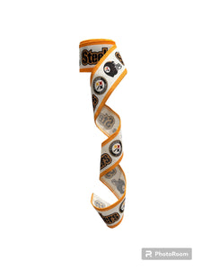 2.5" Wired Pitts Football Sports Team Ribbon